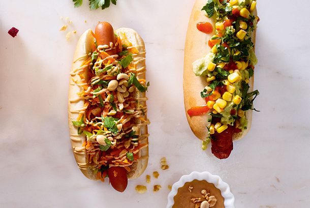Thai-Hotdog Rezept Thai-Hotdog Rezept