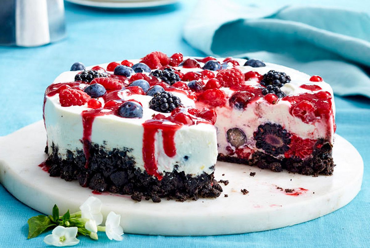 This ain’t nothing but a „Summer Jam“- Cheesecake  Rezept