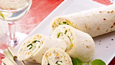Thunfisch-Wraps Rezept - Foto: LECKER @ Bauer Media Group