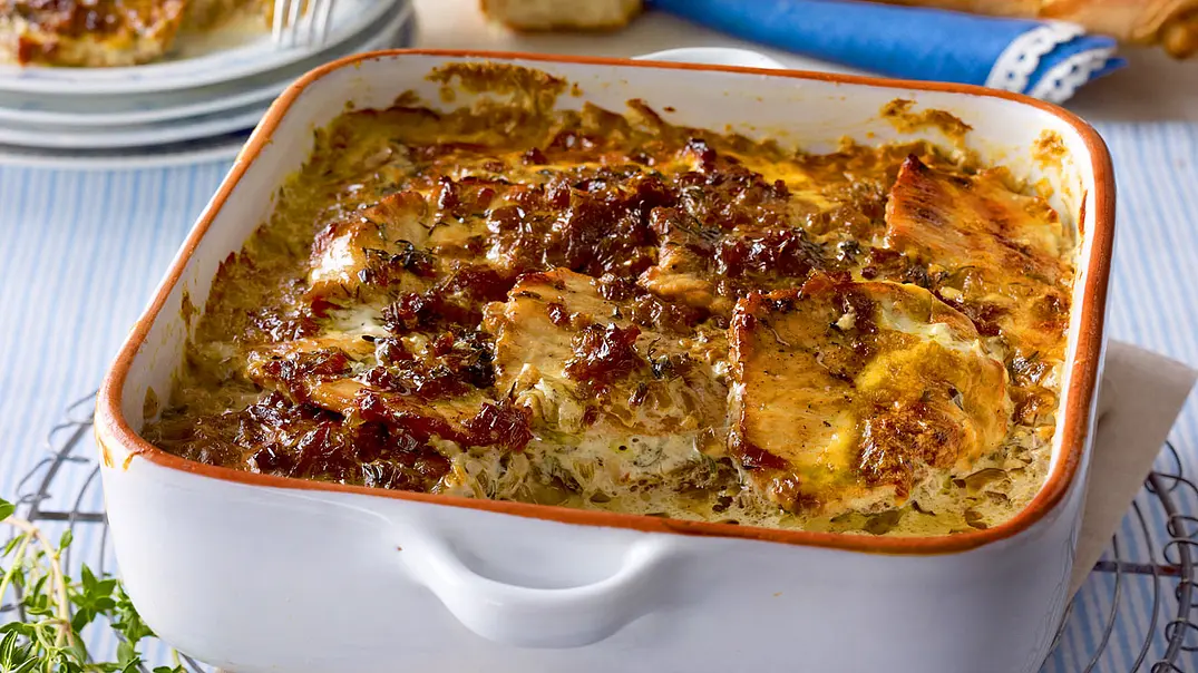 Thymian-Sahnefleisch Rezept - Foto: LECKER @ Bauer Media Group Thymian-Sahnefleisch Rezept - Foto: LECKER @ Bauer Media Group