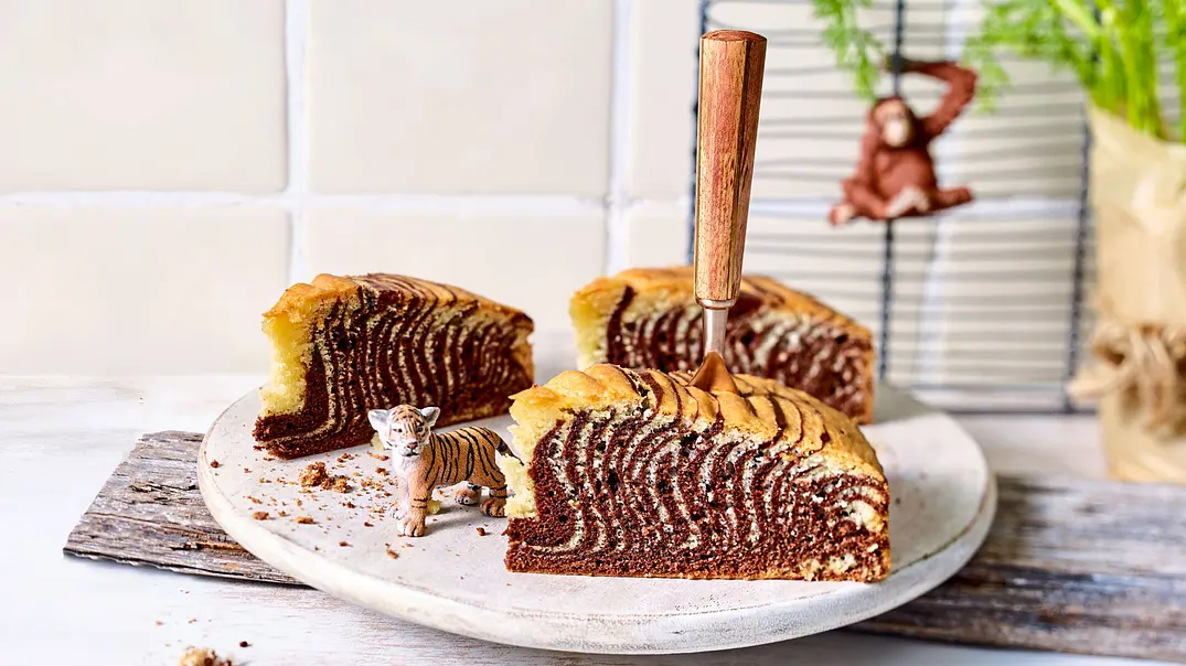 Tiger-Cake Rezept - Foto: LECKER @ Bauer Media Group Tiger-Cake Rezept - Foto: LECKER @ Bauer Media Group