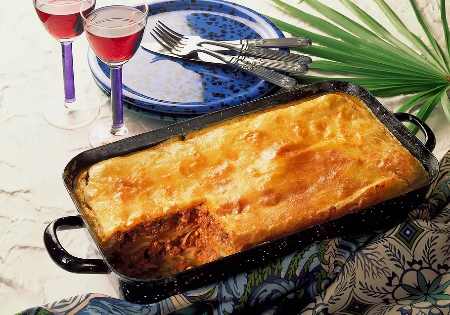 Timpana (Maltesischer Makkaroni-Auflauf) Rezept Timpana (Maltesischer Makkaroni-Auflauf) Rezept