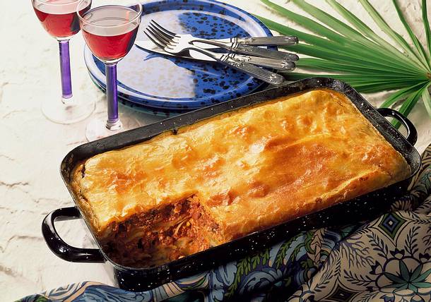 Timpana (Maltesischer Makkaroni-Auflauf) Rezept