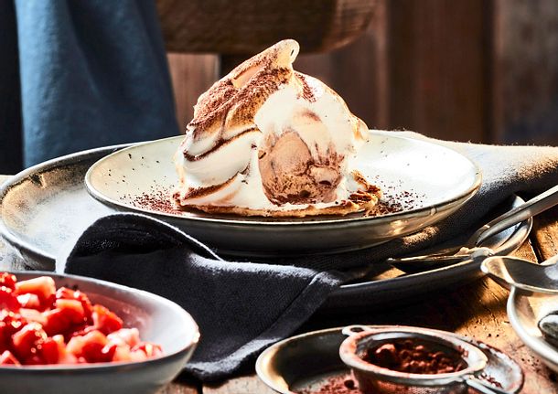 Eine Kugel Eis Auf Italienisch