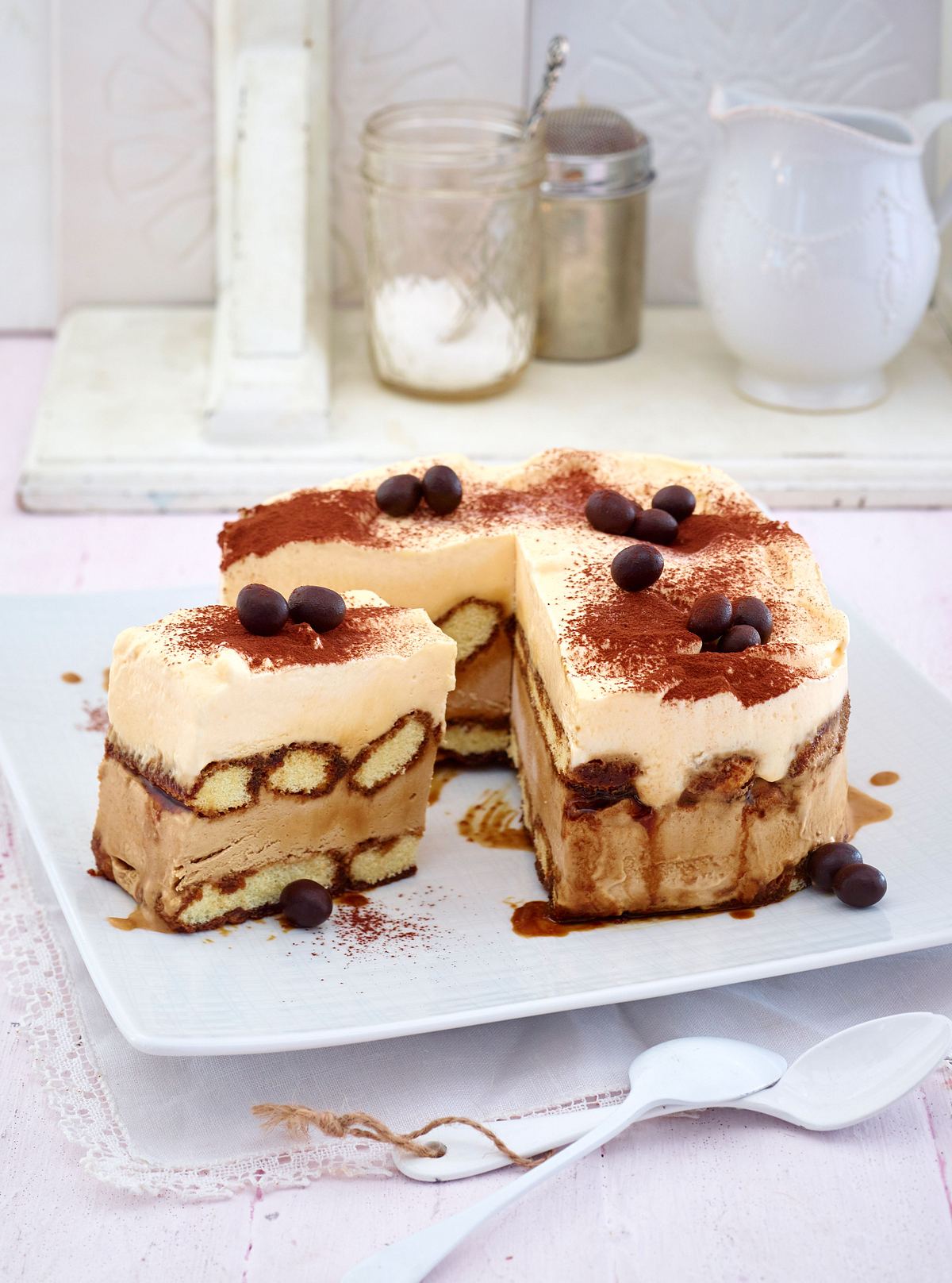 Tiramisu-Eistorte Rezept