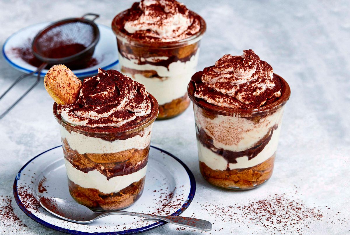 Tiramisu im Glas auf leichte Art Rezept