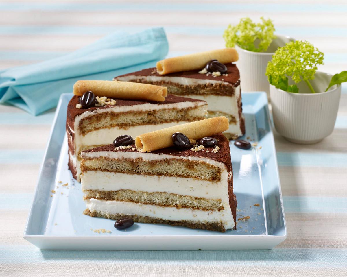 Tiramisu-Torte mit Quark Rezept