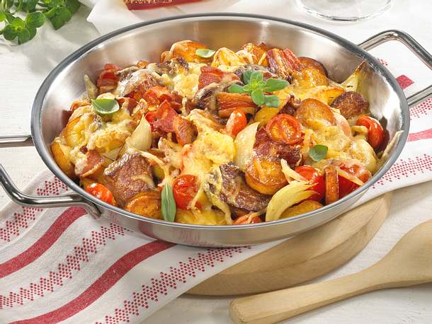 Tiroler G'röstl Auflauf Rezept Tiroler G'röstl Auflauf Rezept