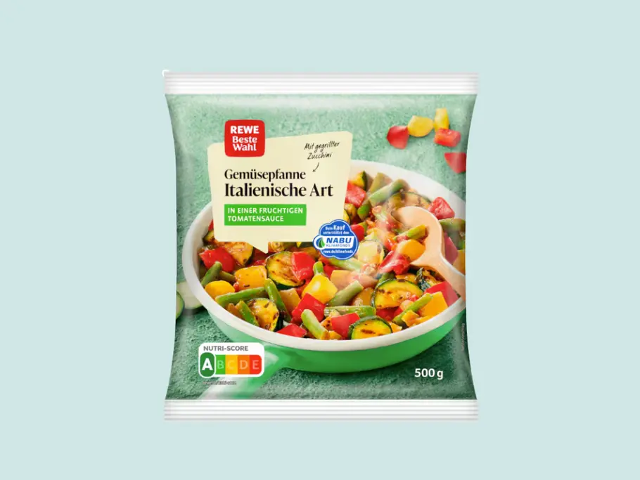 REWE Beste Wahl, Italienisches Pfannengemüse (MHD 01.2028)