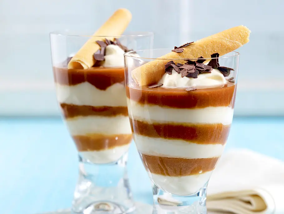 Toffee-Sahne-Becher Rezept Toffee-Sahne-Becher Rezept