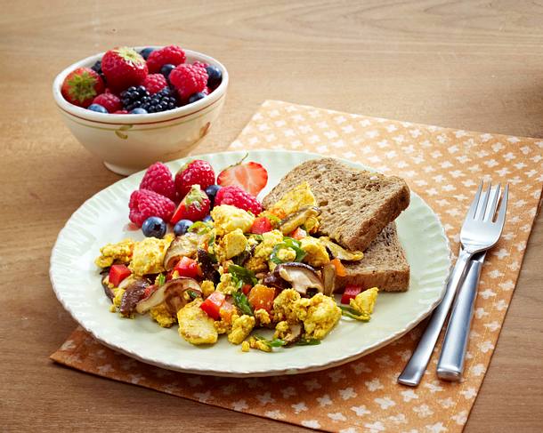Tofu Breakfast Scramble Rezept Tofu Breakfast Scramble Rezept
