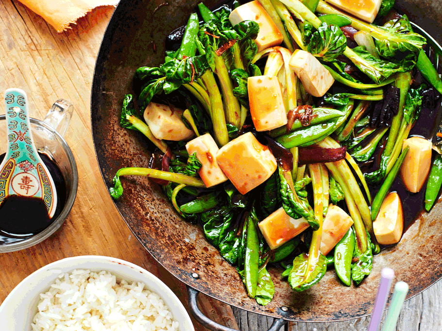 Tofu-Stir-Fry „Some like it Hot“ Rezept Tofu-Stir-Fry „Some like it Hot“ Rezept