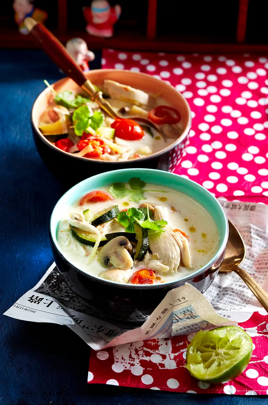 Tom Kha Gai – Thailändische Kokos-Hähnchen-Suppe Rezept Tom Kha Gai – Thailändische Kokos-Hähnchen-Suppe Rezept