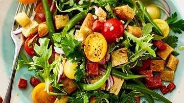 Tomaten-Bohnen-Salat Rezept - Foto: LECKER @ Bauer Media Group Tomaten-Bohnen-Salat Rezept - Foto: LECKER @ Bauer Media Group