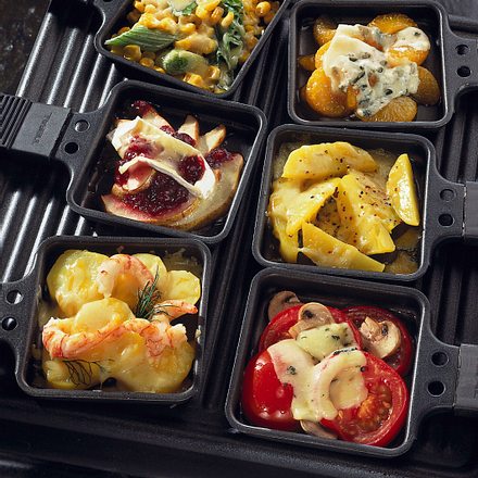 Tomaten-Champignon-Raclettte Rezept