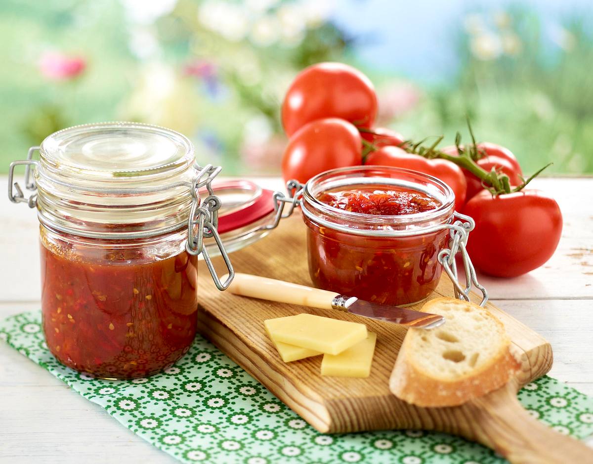 Tomaten-Chili-Marmelade Rezept