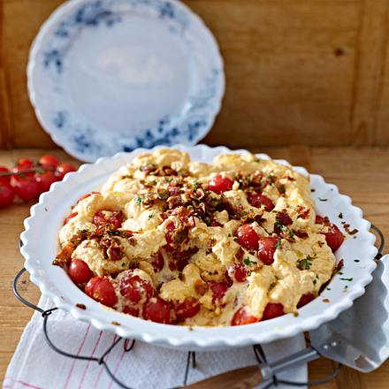 Tomaten-Clafouti Rezept