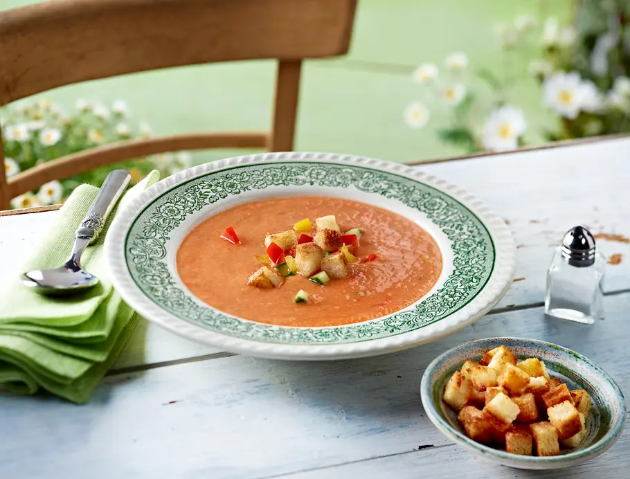 Tomaten-Gazpacho Rezept Tomaten-Gazpacho Rezept