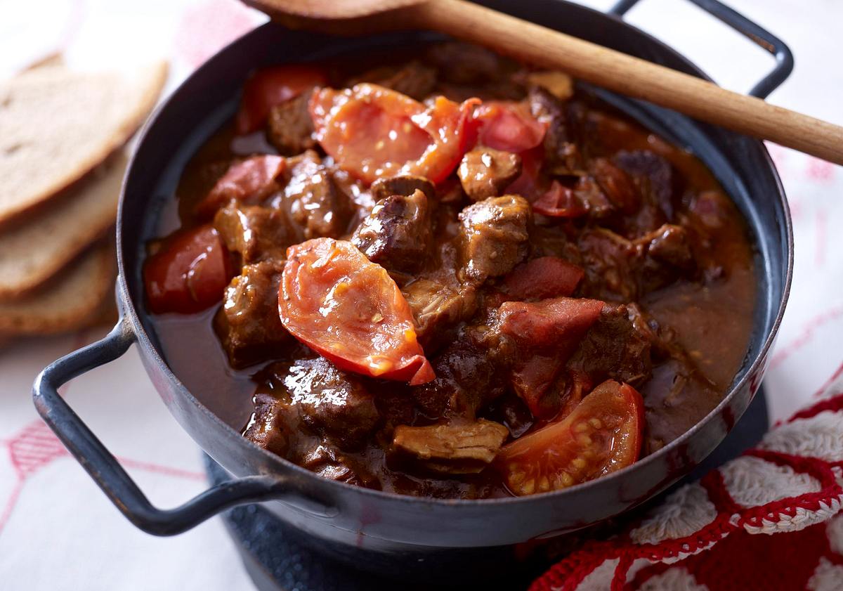 Tomaten-Gulasch Rezept