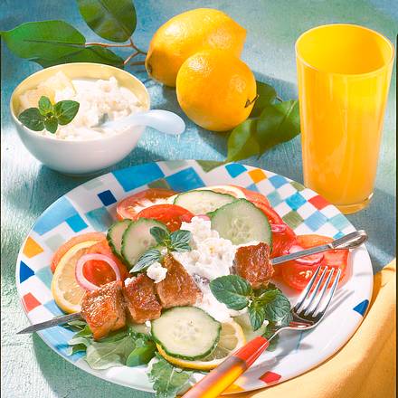 Tomaten-Gurkensalat Rezept Tomaten-Gurkensalat Rezept