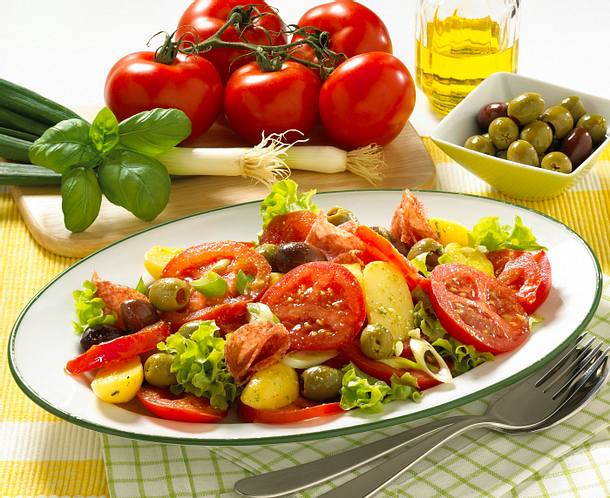 Tomaten-Kartoffel-Salat Rezept Tomaten-Kartoffel-Salat Rezept