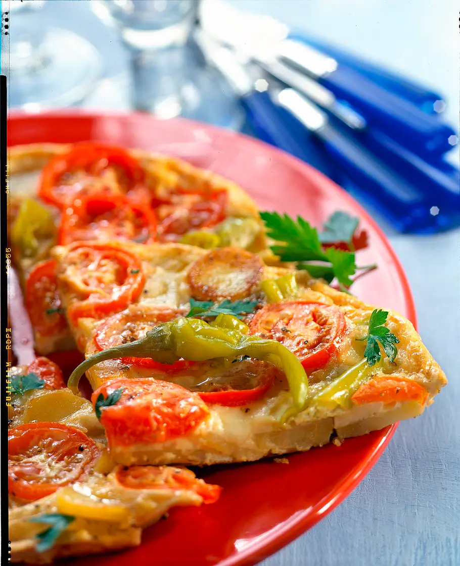 Tomaten-Kartoffel-Tortilla Rezept