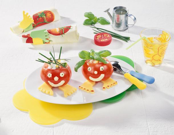 Tomaten-Männchen Rezept Tomaten-Männchen Rezept