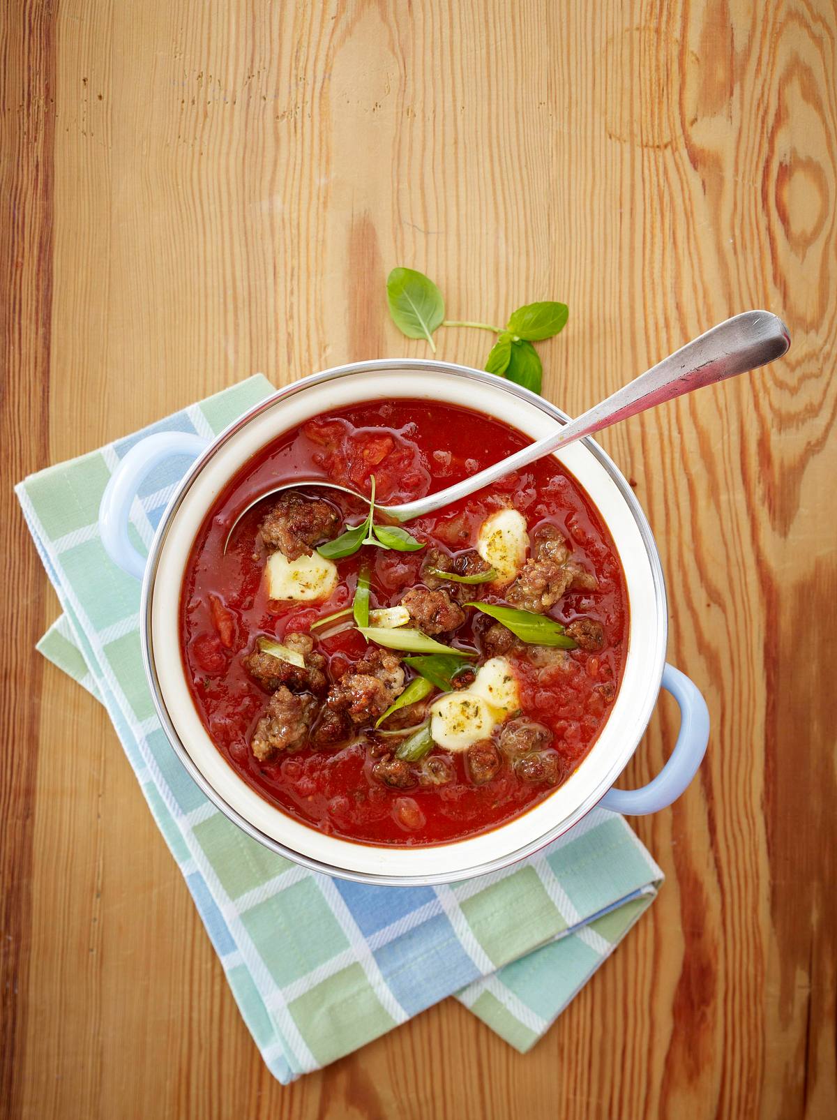 Tomaten-Mett-Eintopf Napoli Rezept