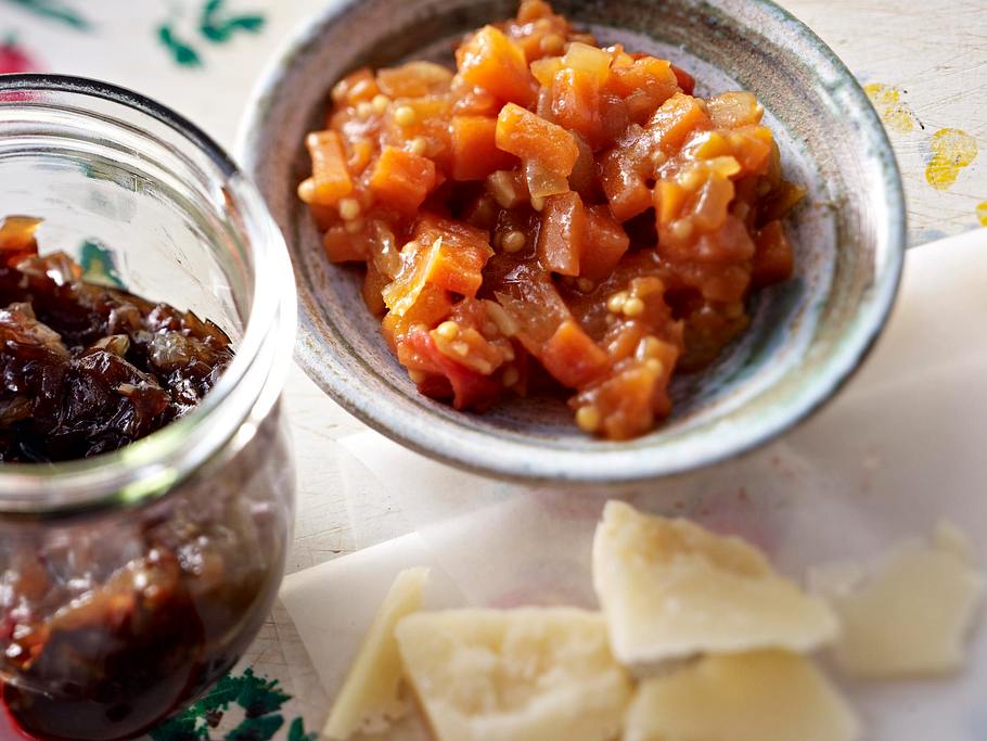 Tomaten-Möhren-Chutney Rezept