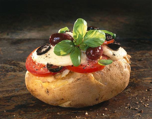 Tomaten-Mozzarella-Kartoffel Rezept Tomaten-Mozzarella-Kartoffel Rezept
