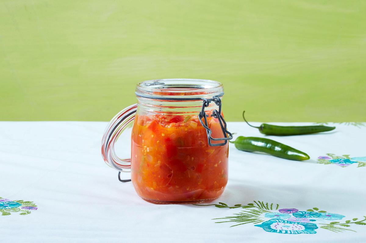 Tomaten-Paprika-Letscho Rezept