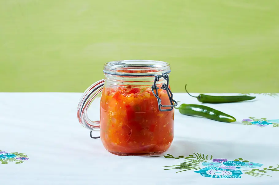 Tomaten-Paprika-Letscho Rezept Tomaten-Paprika-Letscho Rezept