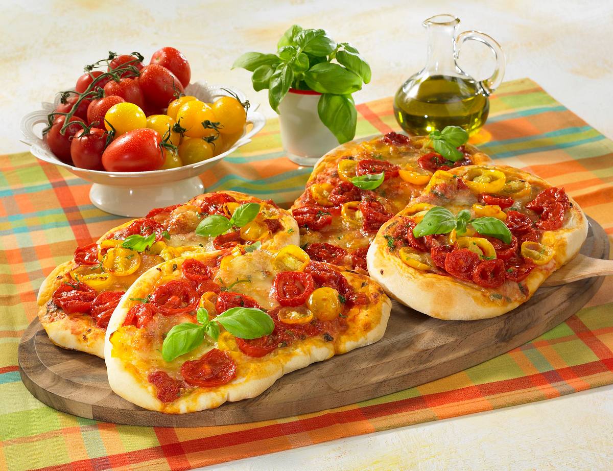Tomaten-Pizzazungen Rezept