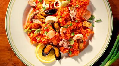Tomaten-Risotto mit Meeresfrüchten Rezept - Foto: LECKER @ Bauer Media Group