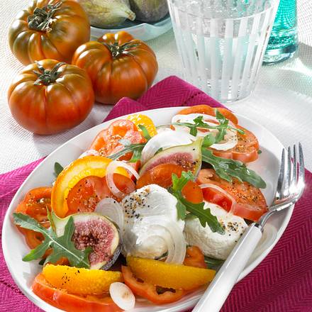 Tomaten-Rucolasalat Rezept