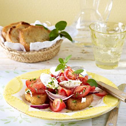 Tomaten-Schlemmerschnitte Rezept Tomaten-Schlemmerschnitte Rezept