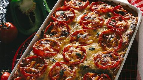 Tomaten-Vollkorn-Lasagne Rezept - Foto: Horn