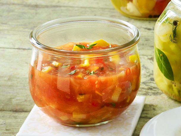 Tomaten-Zucchini-Chutney Rezept | LECKER