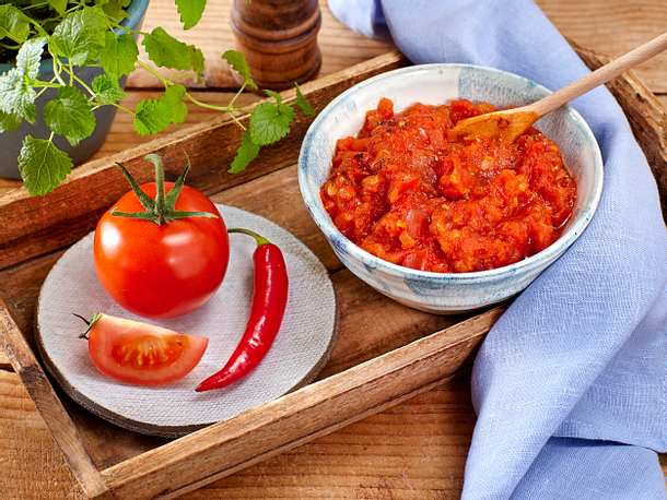Tomatensalsa Rezept Tomatensalsa Rezept
