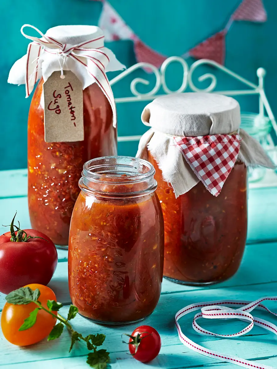 Tomatensugo für den Vorrat Rezept Tomatensugo für den Vorrat Rezept