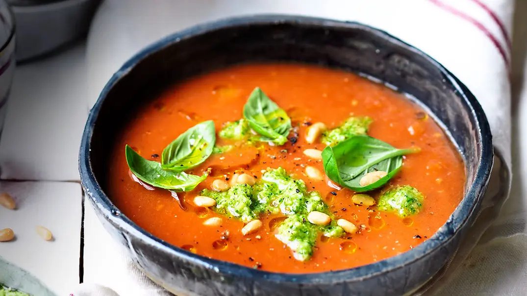 Tomatensuppe „Bloody Mary“ Rezept - Foto: LECKER @ Bauer Media Group Tomatensuppe „Bloody Mary“ Rezept - Foto: LECKER @ Bauer Media Group