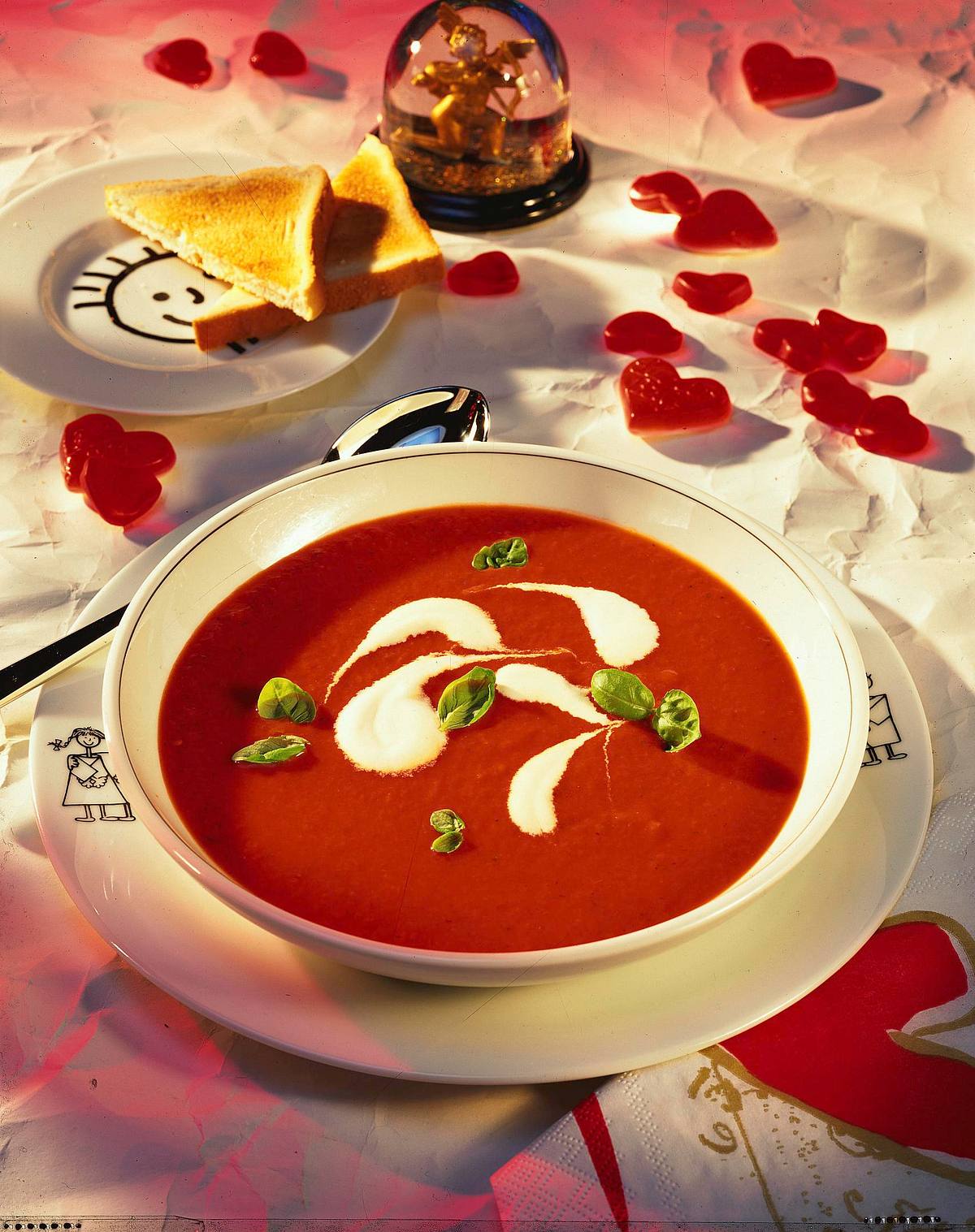 Tomatensuppe mit Sherry-Sahne Rezept