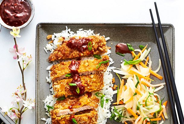 Tonkatsu: Schnitzel auf Japanisch Rezept