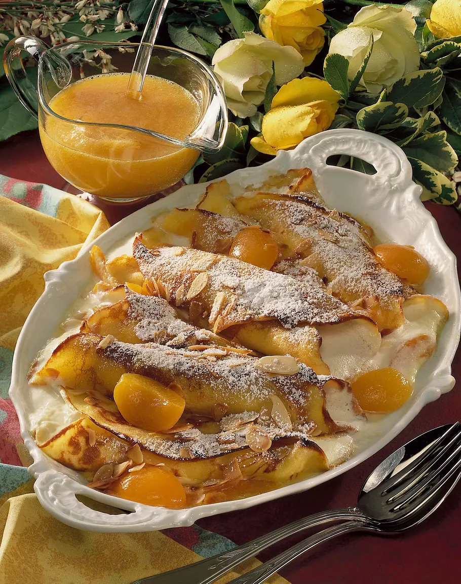 Topfenpalatschinken Rezept