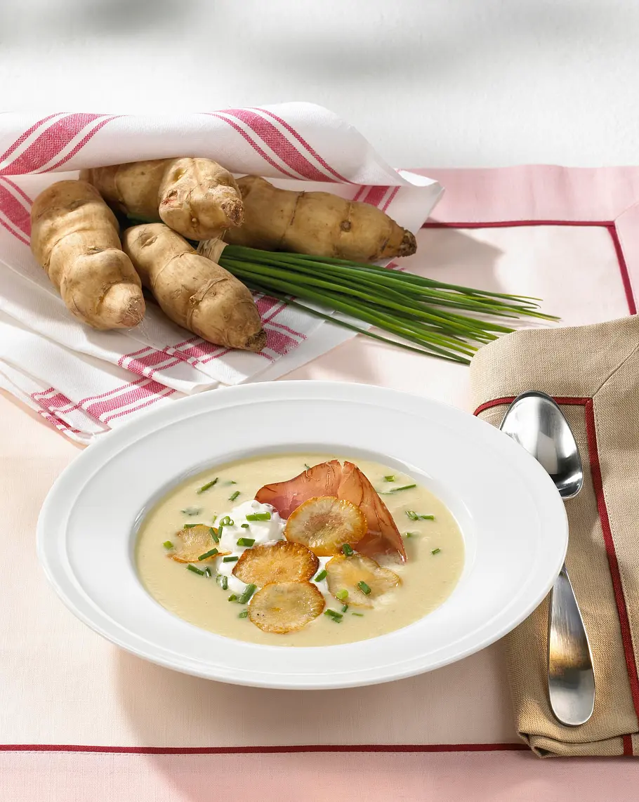 Topinambur-Cremesuppe Rezept