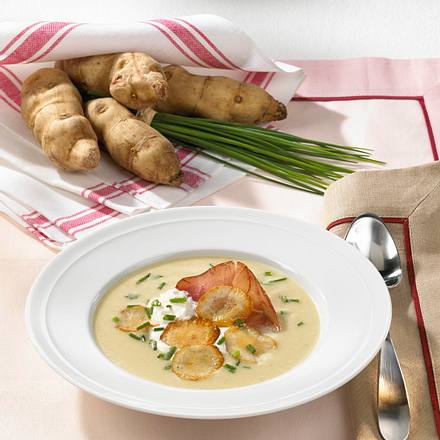 Topinambur-Cremesuppe Rezept