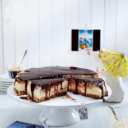 Torta di formaggio mit Espresso-Ganache Rezept Torta di formaggio mit Espresso-Ganache Rezept