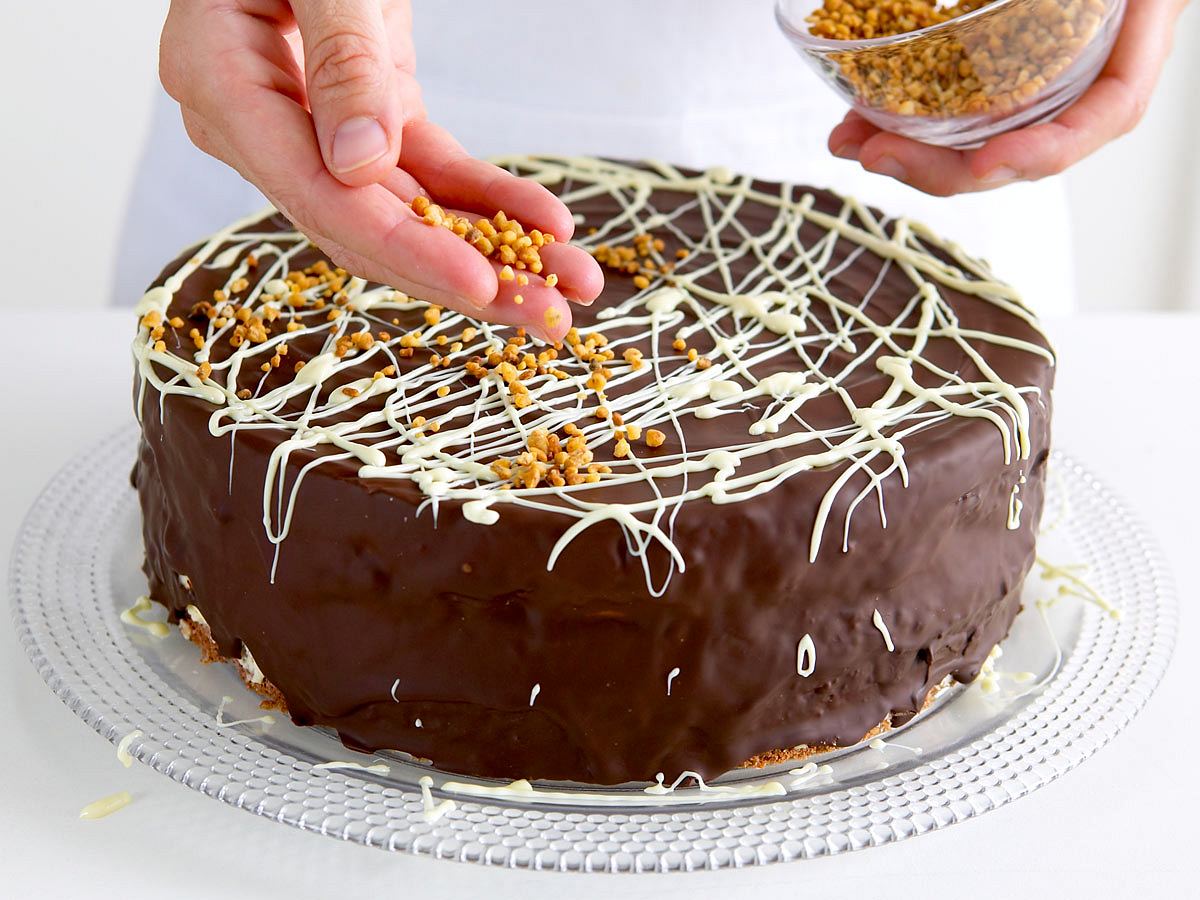 Schoko-Marzipan-Torte - Schritt 6: