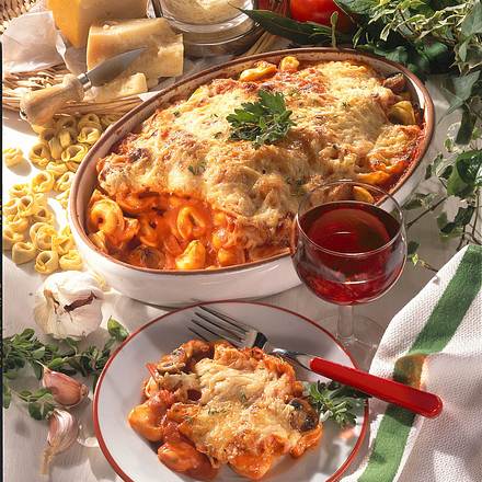 Tortellini-Auflauf Rezept Tortellini-Auflauf Rezept