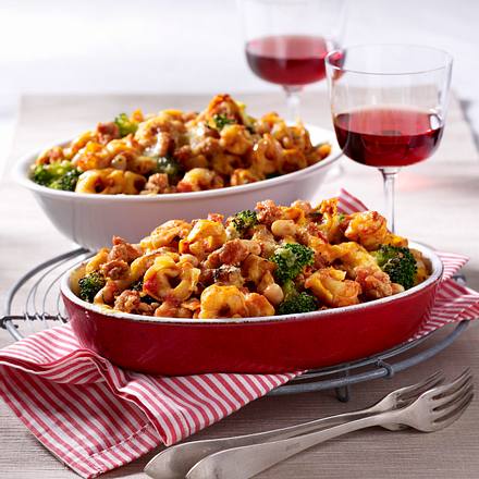 Tortelliniauflauf mit Broccoli Rezept Tortelliniauflauf mit Broccoli Rezept